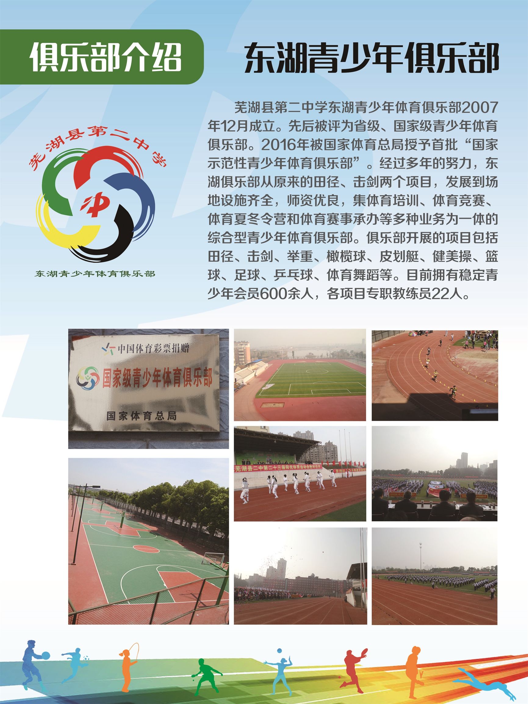 芜湖县二中足球队,芜湖城东青少年足球俱乐部