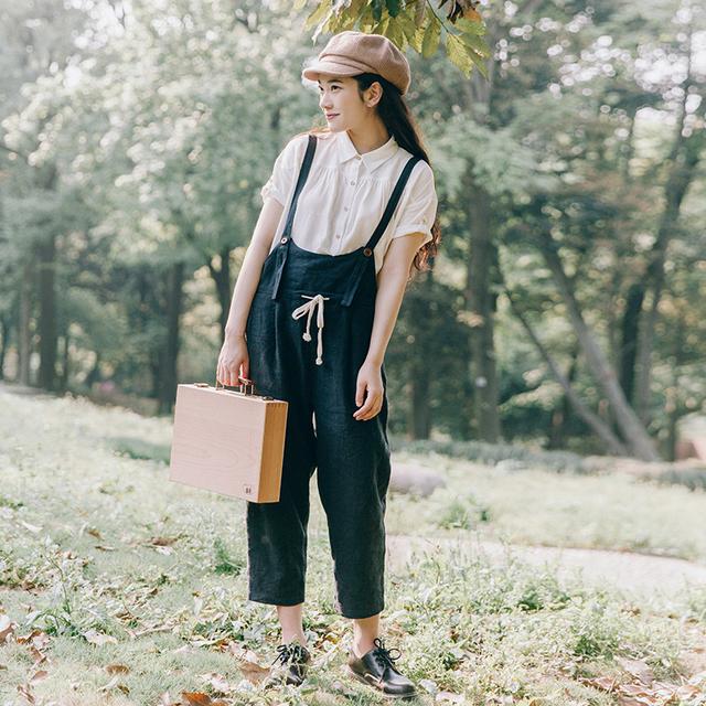 减龄背带裤夏季儿童,童趣古着牛仔背带裤