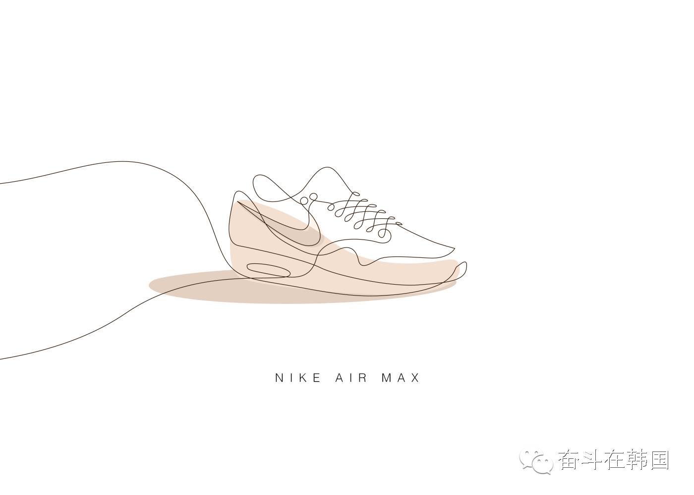 看达人是如何一笔画出潮鞋的！