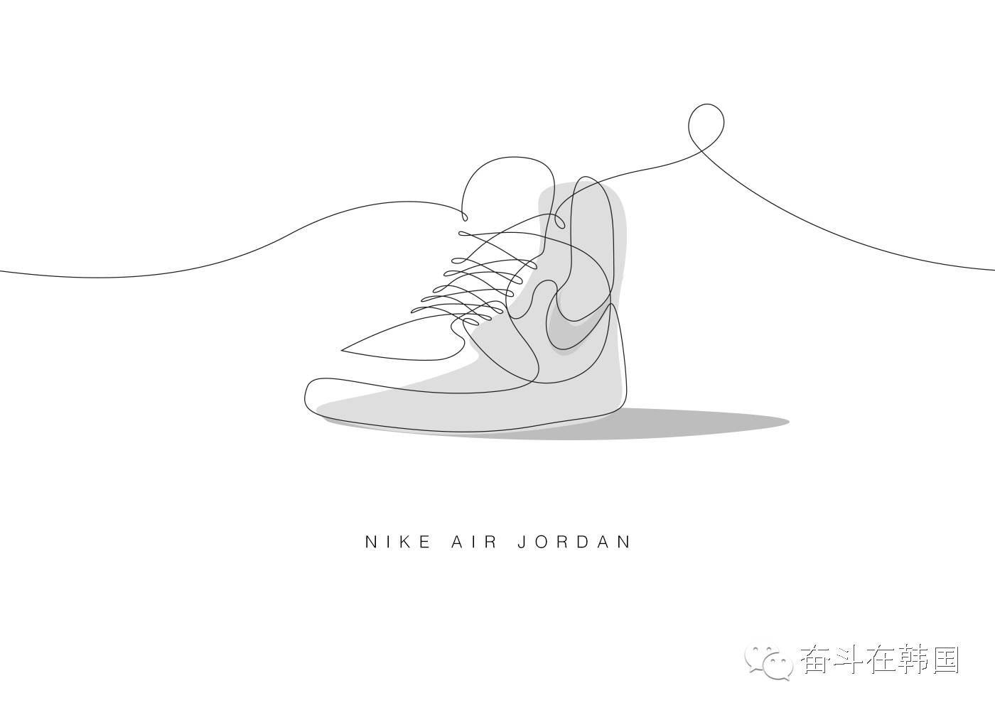 看达人是如何一笔画出潮鞋的！