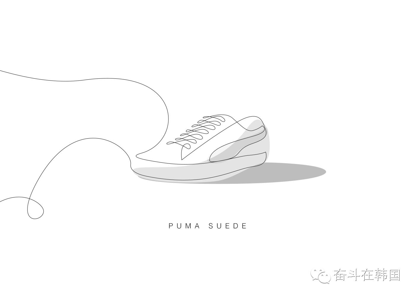 看达人是如何一笔画出潮鞋的！