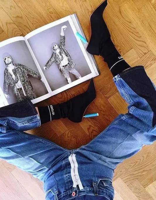 vetements脚趾鞋,vetements厚底靴高跟