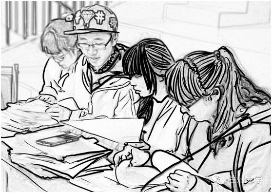 手绘田径比赛动画,校运会简笔画绘画