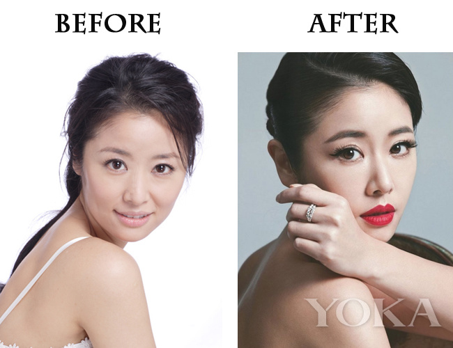 比颜值居然只差一个立体鼻影快给本宝宝画上