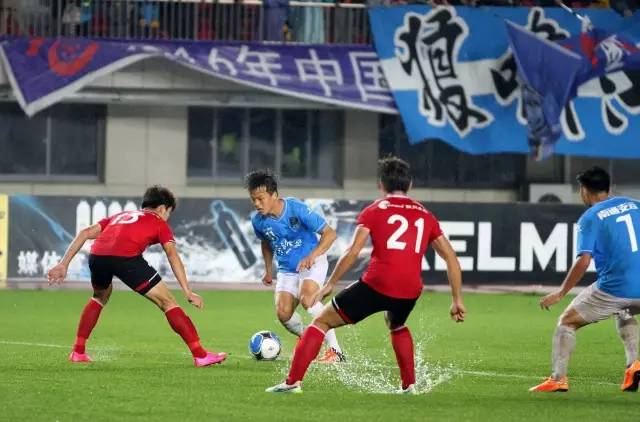 南通支云力克梅州,支云1:1战平中甲领头羊