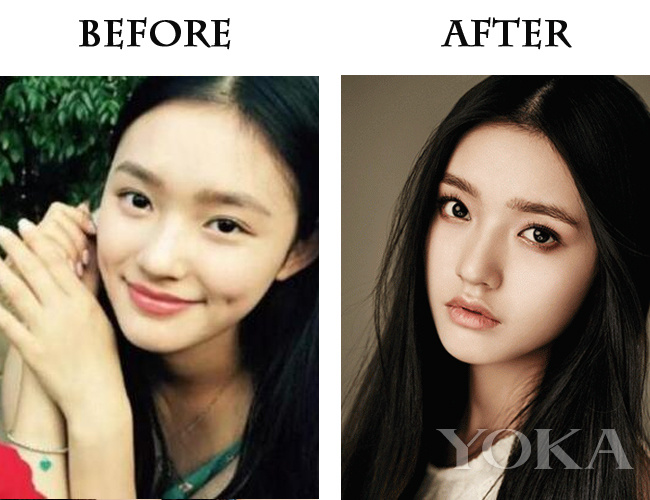 比颜值居然只差一个立体鼻影快给本宝宝画上