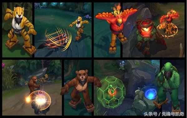 lol愚人节皮肤特效展示,lol愚人节皮肤返场