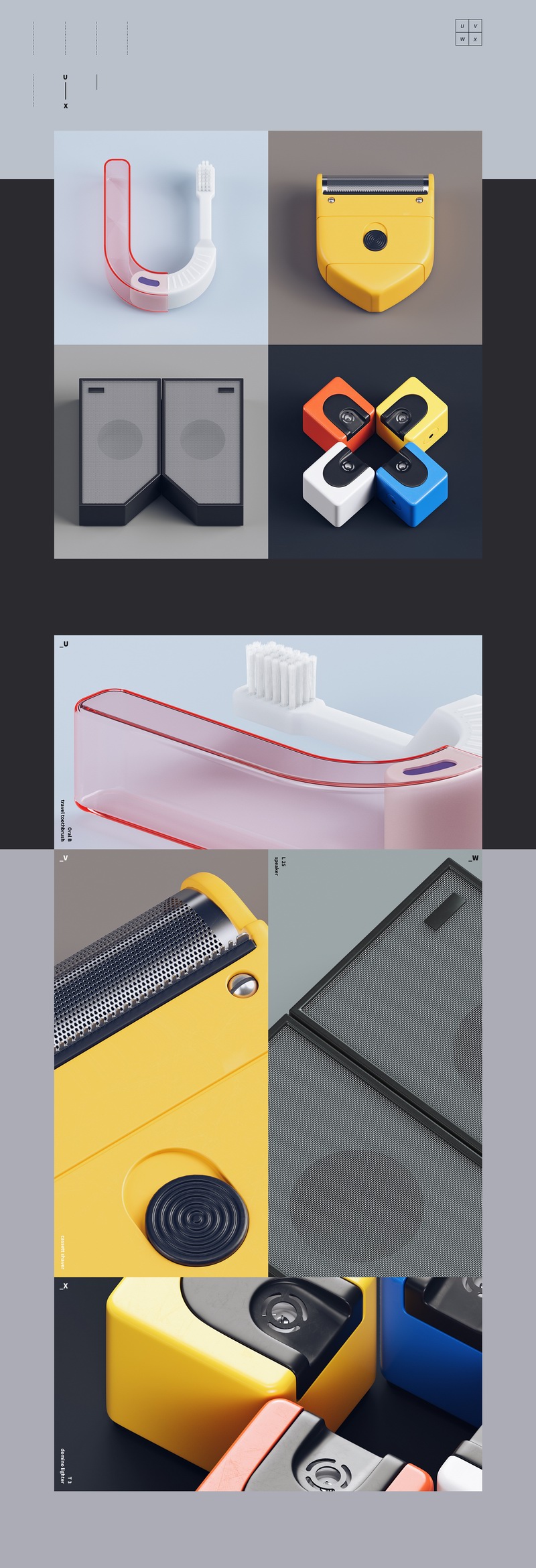 设计师以德国博朗电器为原型创作了一套字母表，你能分出真假吗