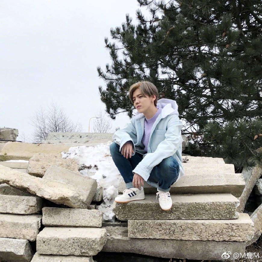 鹿晗起球大衣,鹿晗最近很火的毛衣