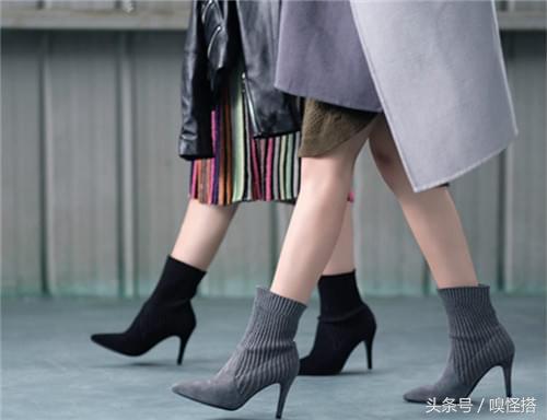 全世界都在穿的袜靴，初春穿搭刚刚好