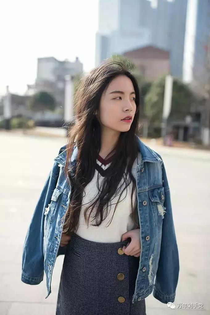 牛仔衣内搭针织衫,加厚加绒女款内搭针织衫牛仔衣