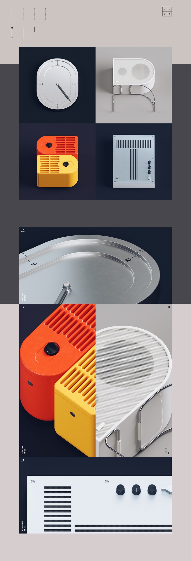 设计师以德国博朗电器为原型创作了一套字母表，你能分出真假吗