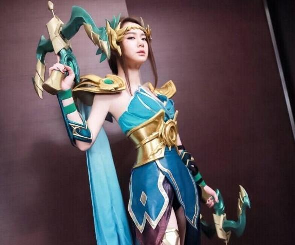 戚薇cos的虞姬还原度超级高,戚薇李白cosplay