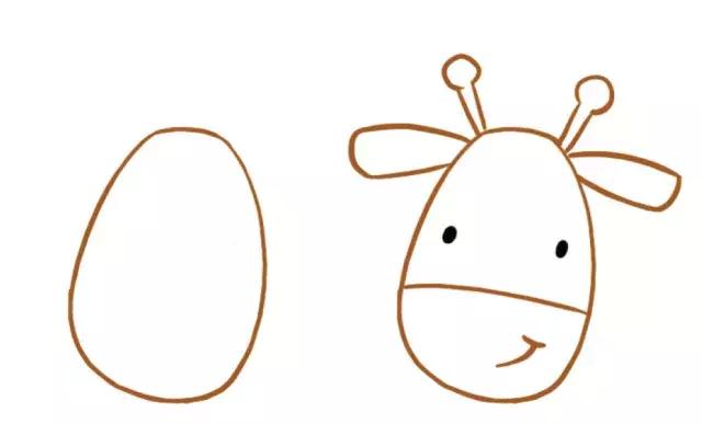 超萌小动物简笔画,小动物简笔画图片大全拟人化