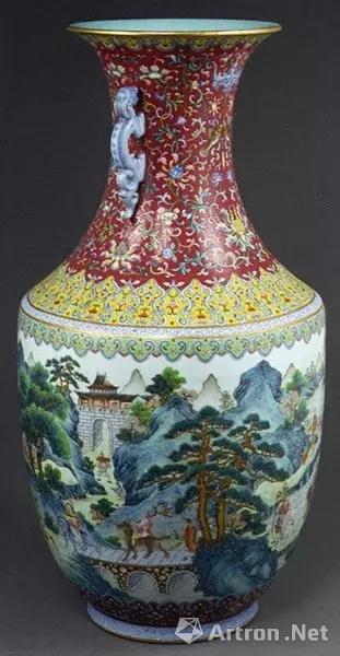 有关乾隆粉彩的六大特征，精品明清官窑可送北京保利北京翰海