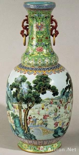 有关乾隆粉彩的六大特征，精品明清官窑可送北京保利北京翰海