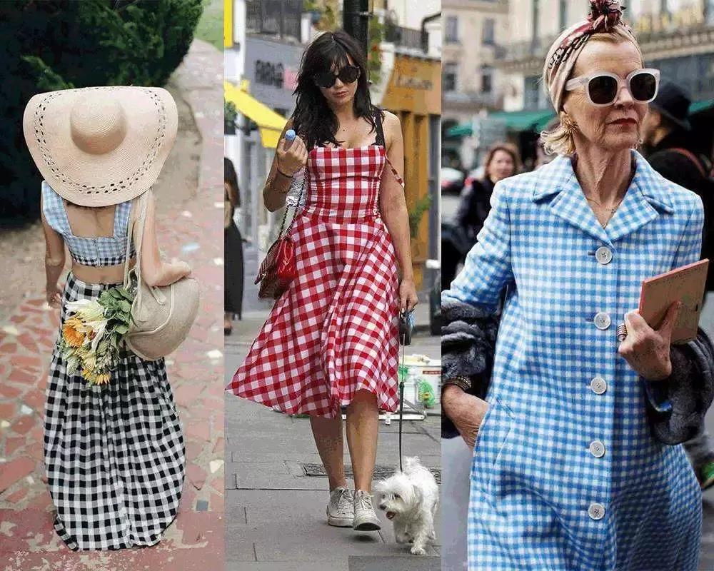 格纹怎么穿显瘦,韩式格纹怎么穿