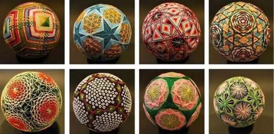 手鞠球制作图案图纸,手鞠球漩涡制作教程