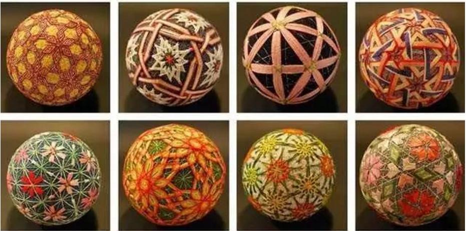 手鞠球制作图案图纸,手鞠球漩涡制作教程