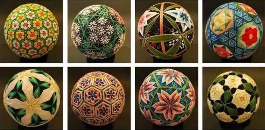 手鞠球制作图案图纸,手鞠球漩涡制作教程