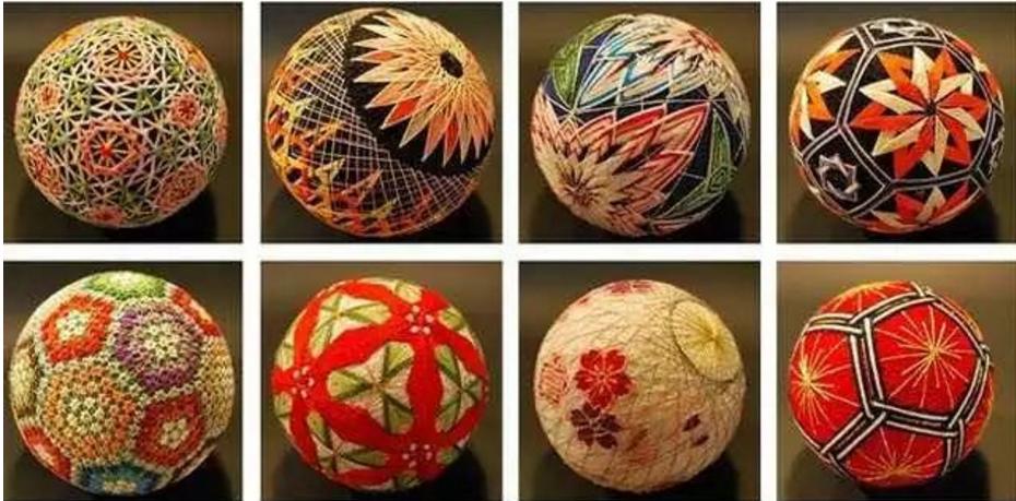 手鞠球制作图案图纸,手鞠球漩涡制作教程