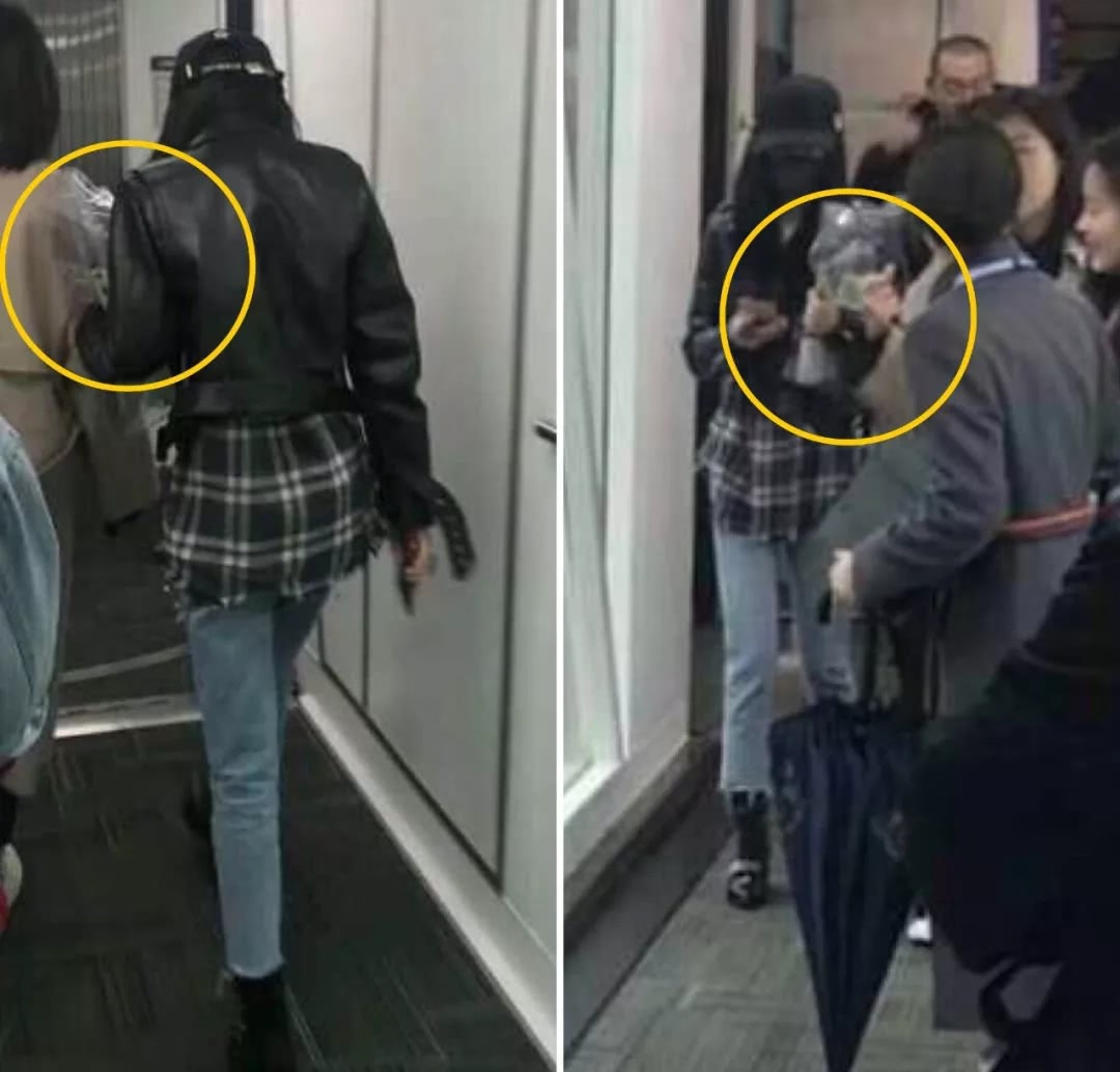 杨幂带货的塑料袋,杨幂透明购物袋