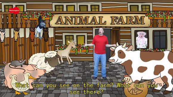 少儿趣味英语启蒙学习,英语启蒙趣味英语口语动画