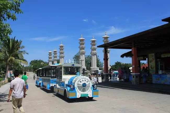 三亚远山大海蓝天白云,爱在三亚拉丁舞