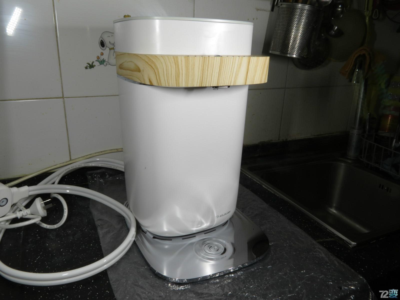 艾肯家用直饮净水器,无需插电净水机测评