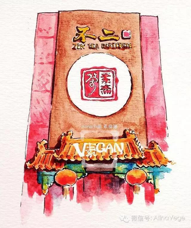 这姑娘手绘的京城美食地图，九成餐厅你没去过