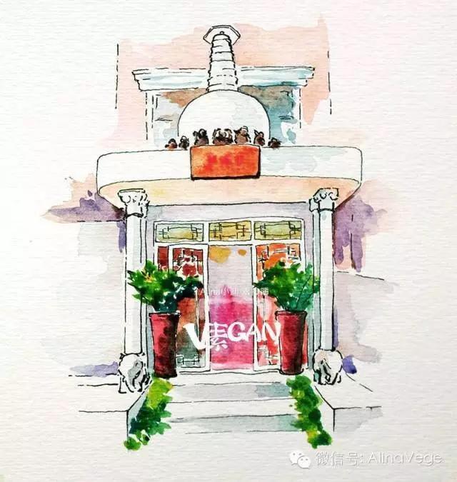 这姑娘手绘的京城美食地图，九成餐厅你没去过