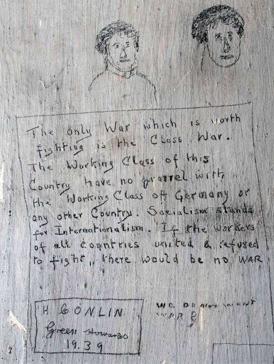 他们是逃兵或是勇士，看完这些涂鸦或许你会明白