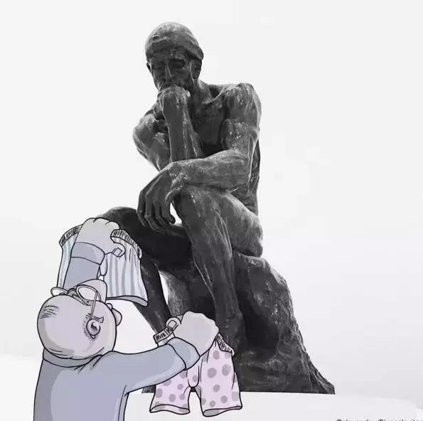 一组脑洞大开的小漫画,脑中构思了一部有意思的创意漫画