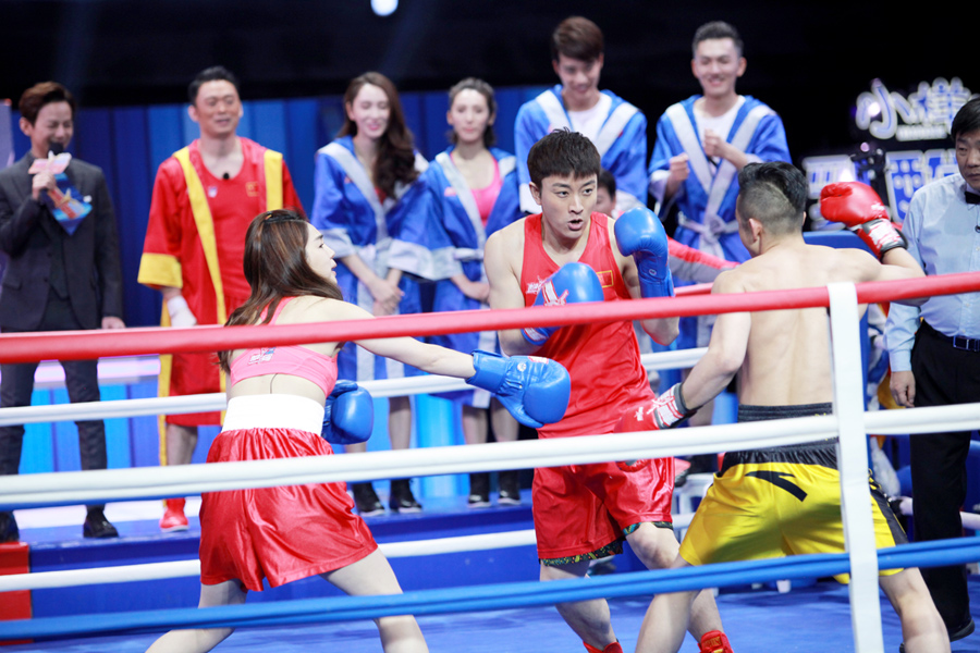 邹市明和陈国坤来吧冠军综艺节目,邹市明格斗比赛视频
