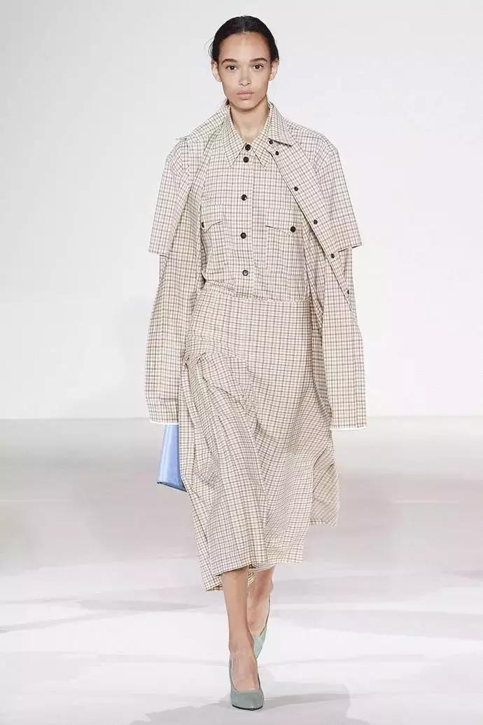 格纹怎么穿显瘦,韩式格纹怎么穿