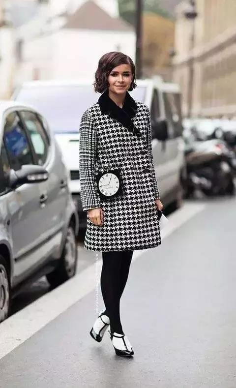 格纹怎么穿显瘦,韩式格纹怎么穿