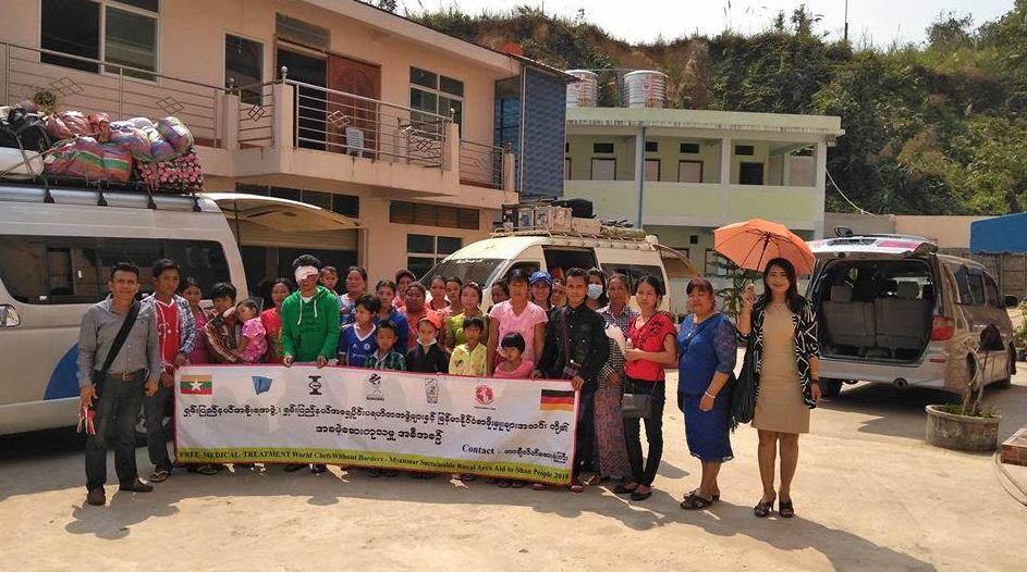 这群德国美女帅哥在掸邦的善举感动所有人！