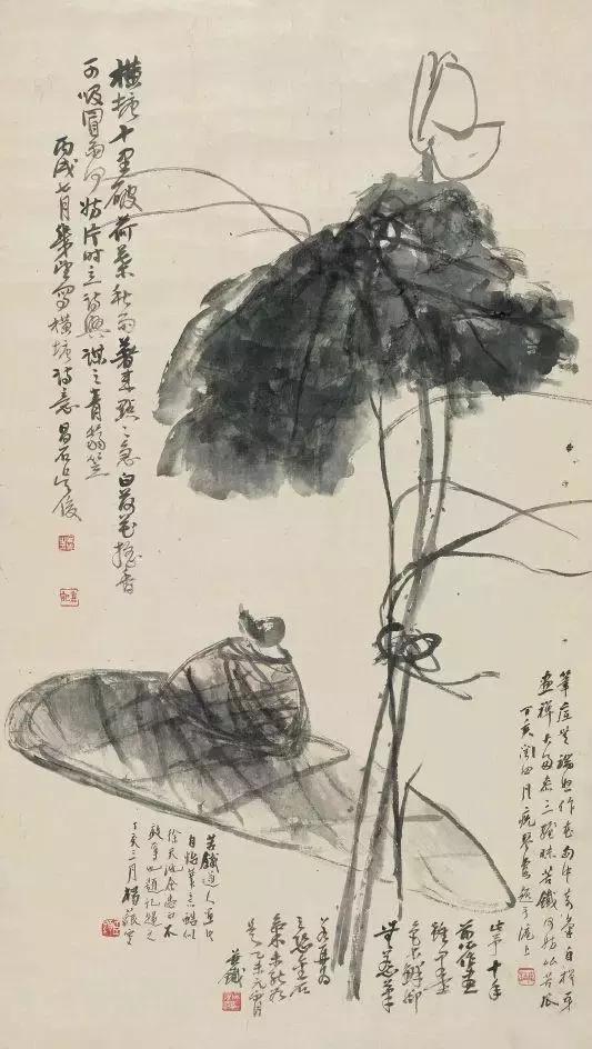 吴昌硕的作品哪个好,吴昌硕牡丹作品图片