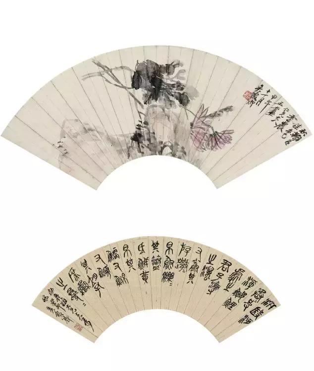 吴昌硕的作品哪个好,吴昌硕牡丹作品图片