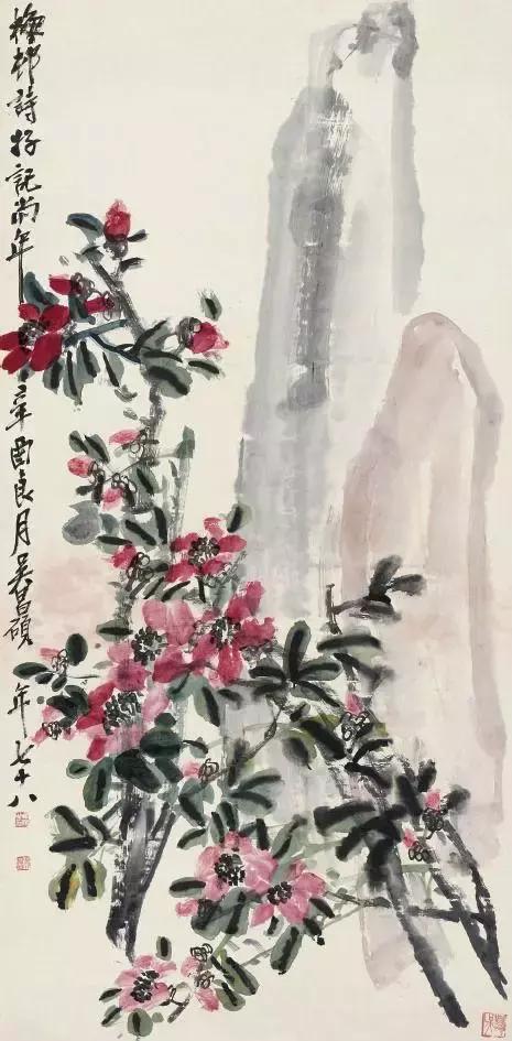 吴昌硕的作品哪个好,吴昌硕牡丹作品图片