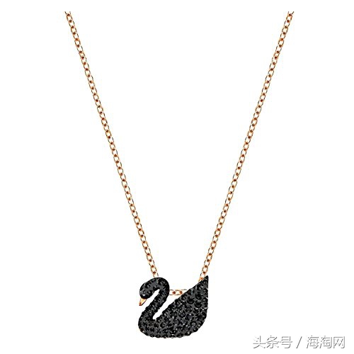 Prime会员折后低至￥413.1包邮SWAROVSKI施华洛世奇黑色小天鹅/