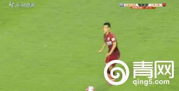 中国vs沙特武磊进球gif,进球gif