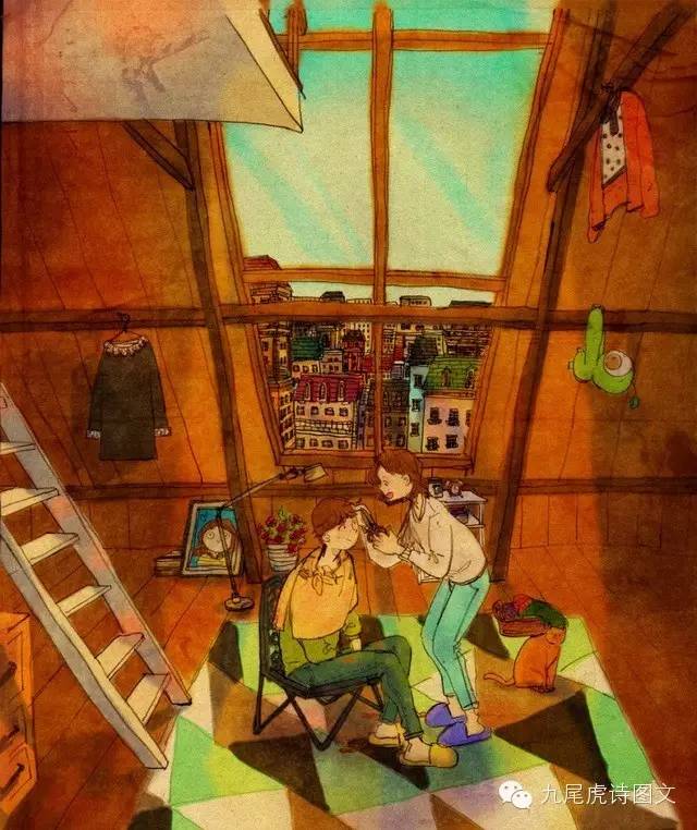 loveis韩国插画师,loveis爱小时光插画