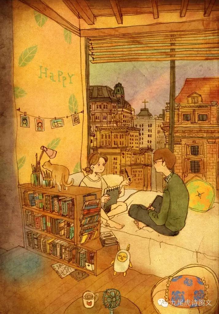 loveis韩国插画师,loveis爱小时光插画