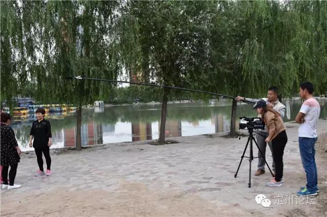 帅哥美女云集，定州论坛微电影开拍啦！