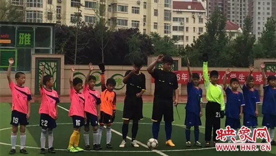 金水区金沙小学合唱团比赛,金沙小学清波分校足球联赛