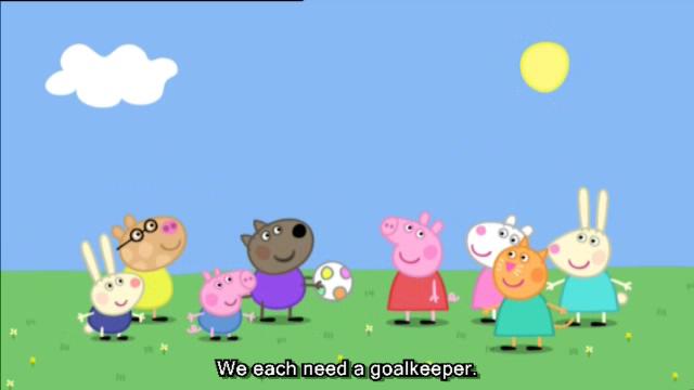 粉红猪英语动漫,粉红猪和苍蝇动画片