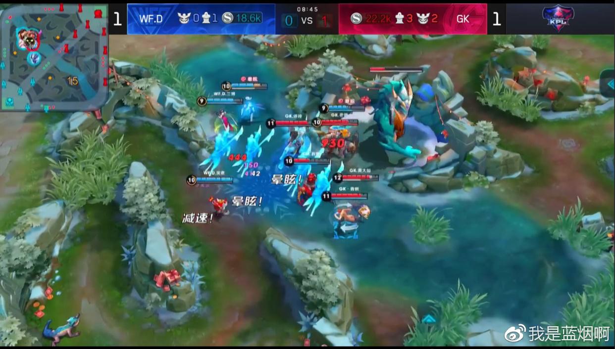 王者荣耀触手蓝烟直播,触手直播蓝烟花木兰