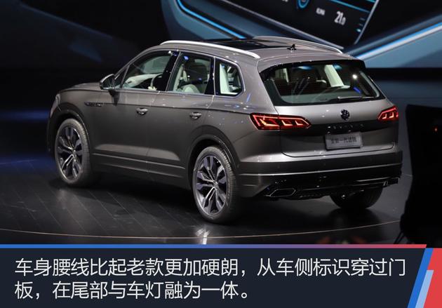 13万公里的19款大众途锐,全新一代大众途锐实拍