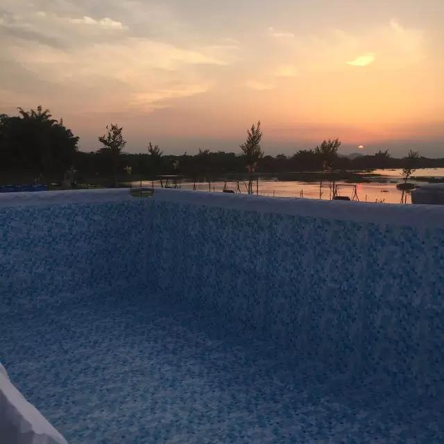 端午节来紫溪半岛戏水、泼水、泡龙舟水